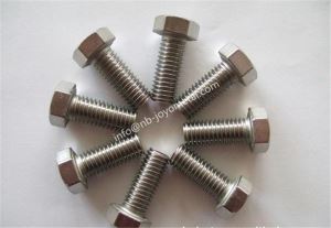 1.4571 AISI 316TI UNS S31635 Pengikat Hex Bolt DIN931